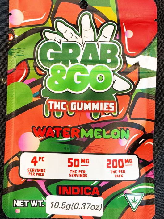 Grab & Go THC Gummies - 200mg THC