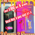 Donnie burger/ Strawberry Shortcake 2Grams - MUHA MEDS VAPE - THC Oil