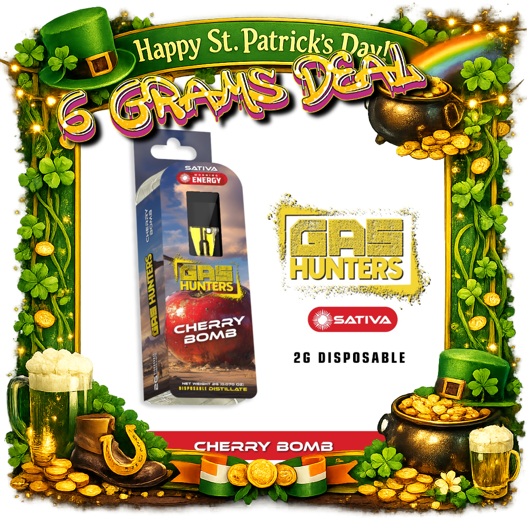 gazzz 6 G GAS Hunters Vape - 6 Grams deal - Image 1
