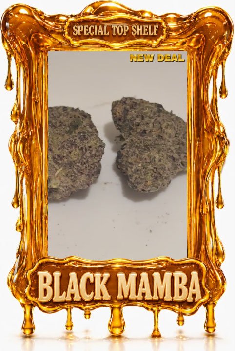 blackmamba Black Mamba - Top Shelf strain - Chicago Cannabis delivery service - Image 1