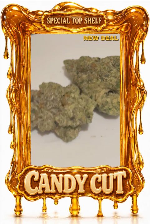 candyyy Candy cut - Top Shelf strain - Chicago Cannabis delivery service - Image 1
